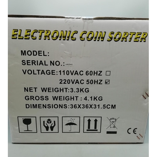 261 - Electronic Coin Sorter - Boxed.