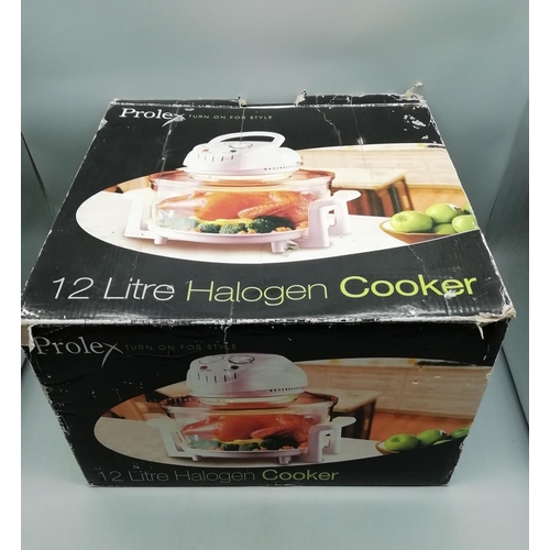 264 - Prolex 12L Halogen Cooker - Boxed