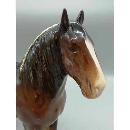 274 - Beswick Shire Horse Figure.