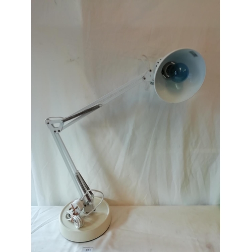 285 - Lioytron Swing Arm Hobby Lamp. Arm needs Attention.