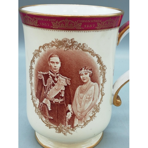 3 - Spode Copeland Coronation May 1937 Commemorative Mug. 14cm High