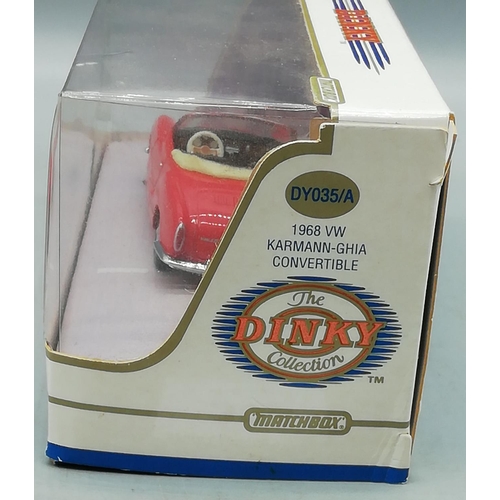 304 - Matchbox Dinky 1968 VW Karmann-Ghia Convertible DY035/A - Boxed.