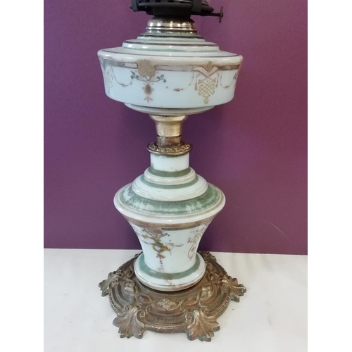 31 - French Oil Lamp.