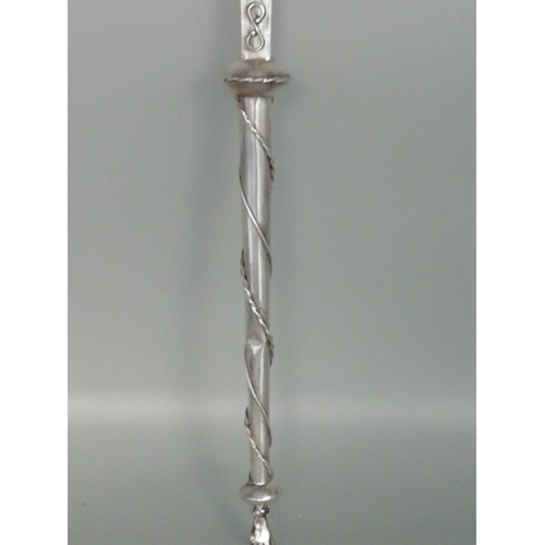 332 - Russian Imperial Silver Torah Pointer (Yad). Russian Hallmarks.