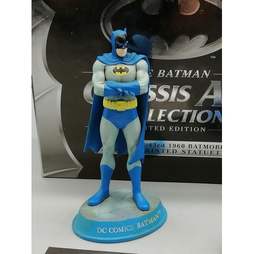 378 - Corgi 1:43 Limited Edition 913/1500 DC Comics 'The Batman Chassis Art Collection 1950s No77364' Bat ... 