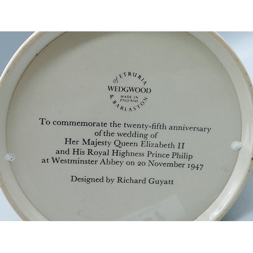 387 - Large Wedgwood Mug to Commemorate the Silver Wedding Anniversary of HM The Queen and HRH Prince Phil... 