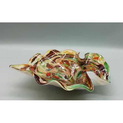 453 - Murano AVeM 'Tutti Frutti' Art Glass Dish/Bowl.