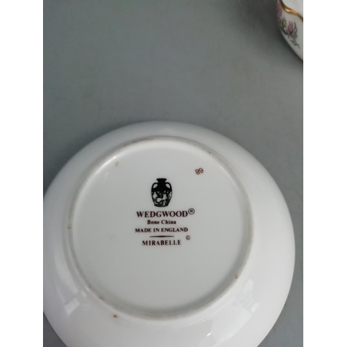 505 - Quantity of Wedgwood China in Assorted Patterns including 'Mirabelle' and 'Kutani Crane' (7)