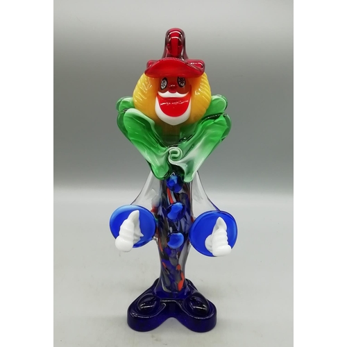 518 - Murano Glass Clown.