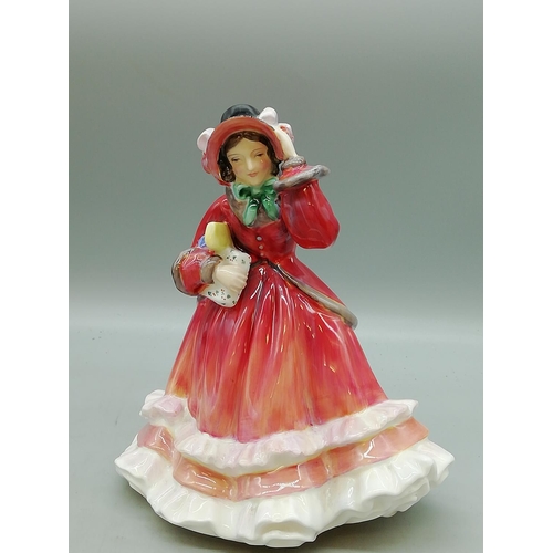 52 - Royal Doulton Lady Figure ' Christmas Time' HN 2110