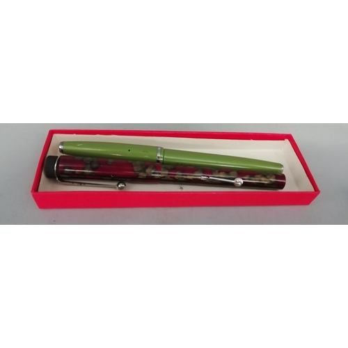 523 - 2 x Fountain Pens in Box. 1 A/F