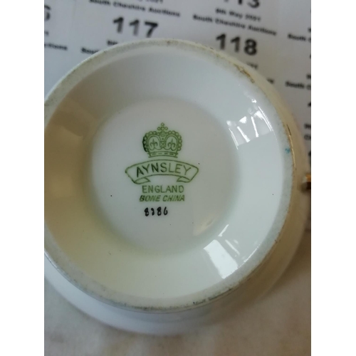 554 - Aynsley Cups & Saucers (6)