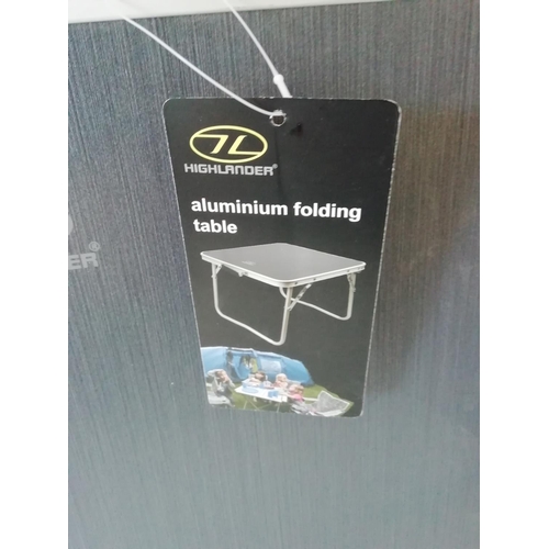 667 - Highlander Small Aluminium Folding Table