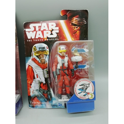 185A - Starwars The Force Awakens 'X Wing Pilot' and 'Guavian Enforcer' Sealed. (2)