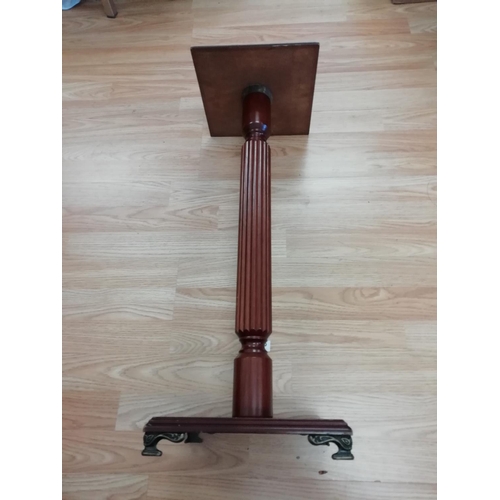 660 - Wooden Plant Stand. 68cm High. This Lot is Collection Only.