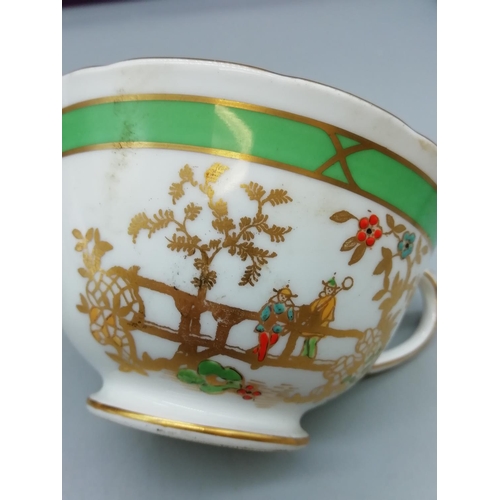 106 - Plant Tuscan China Cup and Saucer for the 'Dorchester Hotel'.