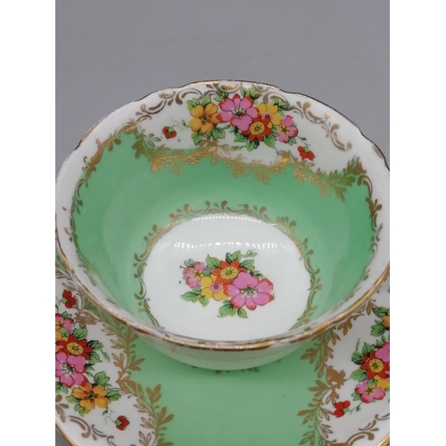 107 - Royal Stafford Cabinet Cup and Saucer.