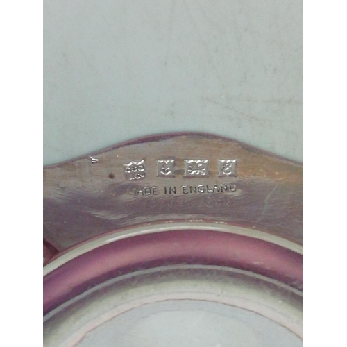 115A - Silver Ashtray.