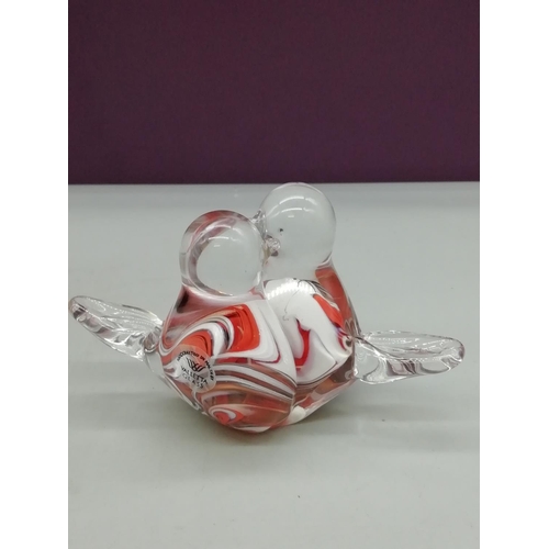 124 - 2 x Glass Birds including Valletta Glass.