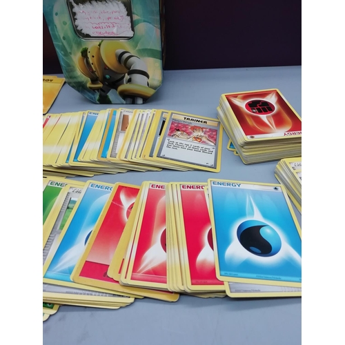 133 - Pokemon Tin with Cards.