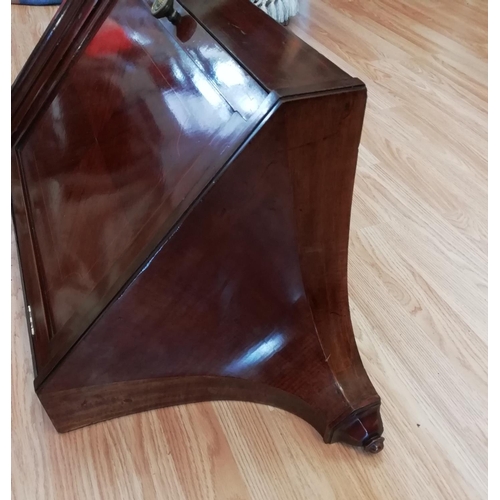 174 - Late Victorian Mahogany Horn Based Corner Cabinet from Glynn Interiors, Knutsford. Collection Only.