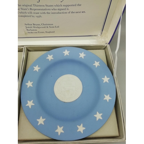 185A - Wedgwood State Seal Series Pin Trays - Boxed.