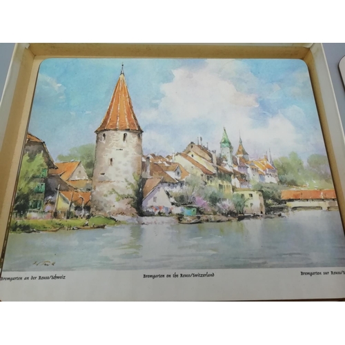 234 - Sheraton 6 Place'Europe' Tablemat Set