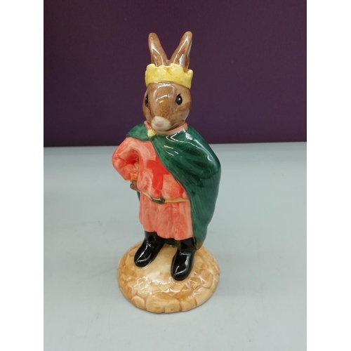 258 - Royal Doulton Robin Hood Collection Bunnykins Figure 'Prince John Bunnykins' DB266 - Boxed.