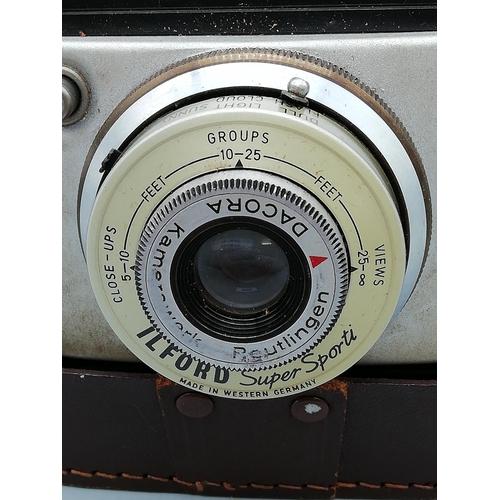 266 - Ilford 'Super Sporti' Vintage Camera. Made in West Germany.