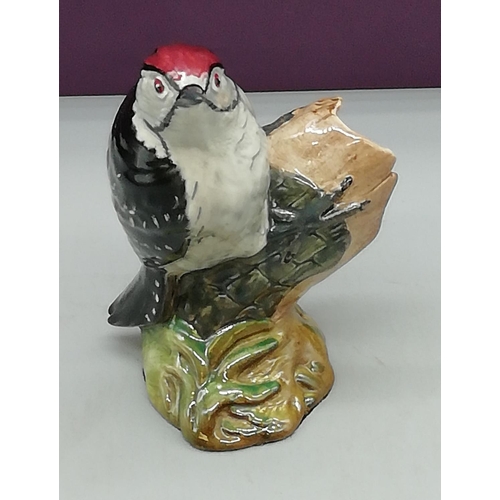 294 - Beswick Figure of a Lesser Spotted Woodpecker 2420