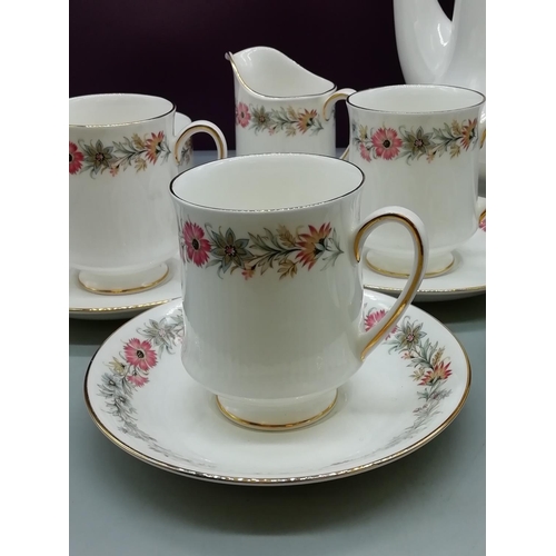 298 - Paragon 11 Piece Coffee Set in the 'Belinda' Pattern.