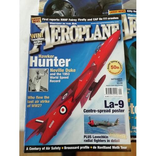 302 - Quantity of Aeroplane Magazines 2000-2004.