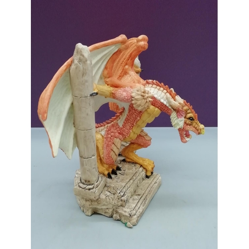 344 - Enchantica Limited Edition Dragon Figure 'Kraegor' by A Bill. Height 14cm. Boxed with Certificate 29... 