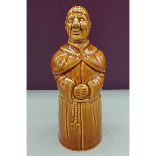 725 - Mead Monk Decanter. 18cm High.