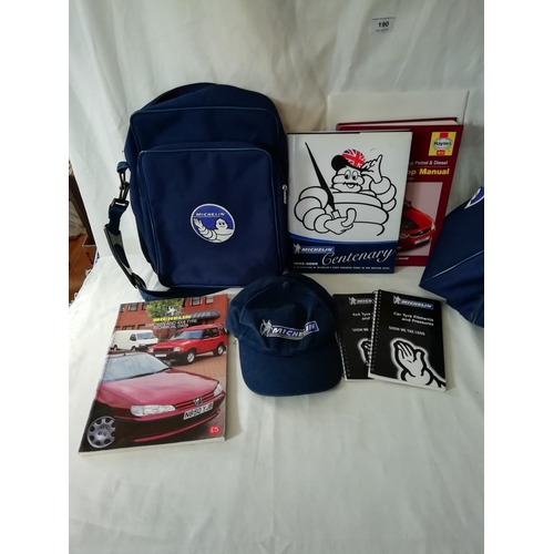 190 - Michelin Bag plus Accessories.