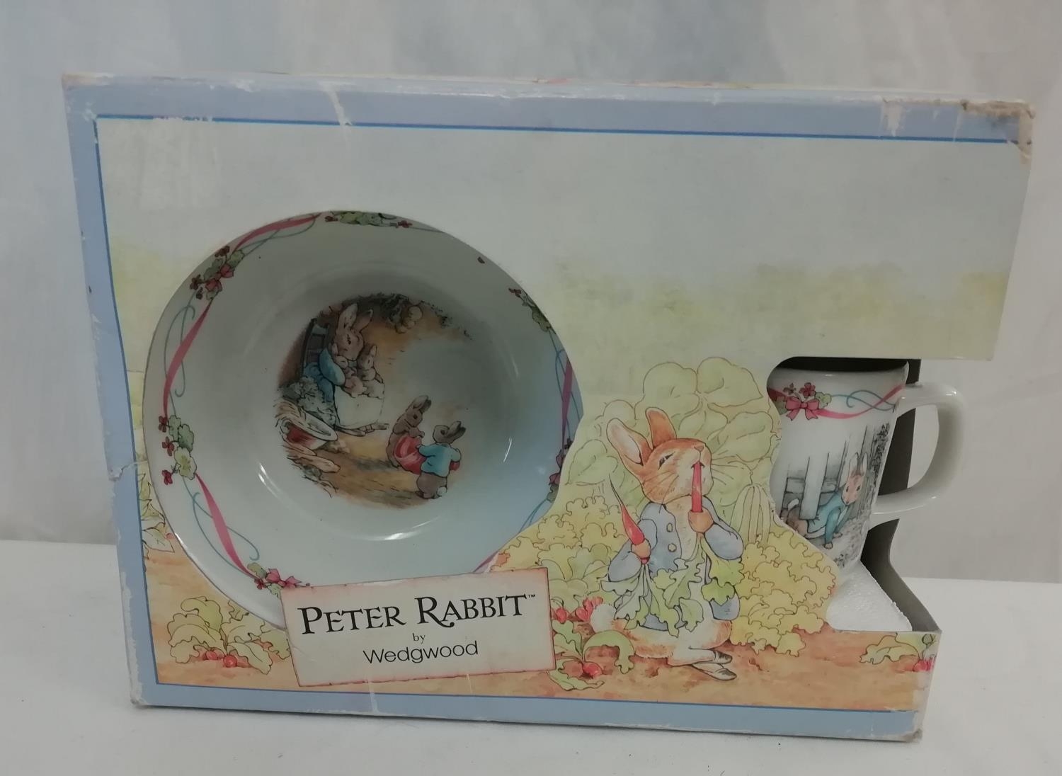 Peter rabbit hotsell wedgwood christening set