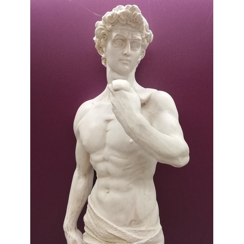 2 - Greek Garden Statue. 51cms High.