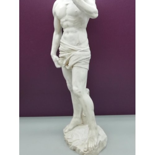 2 - Greek Garden Statue. 51cms High.