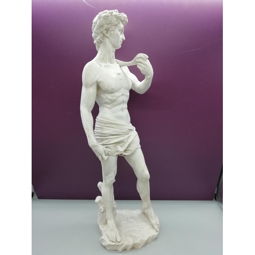 2 - Greek Garden Statue. 51cms High.