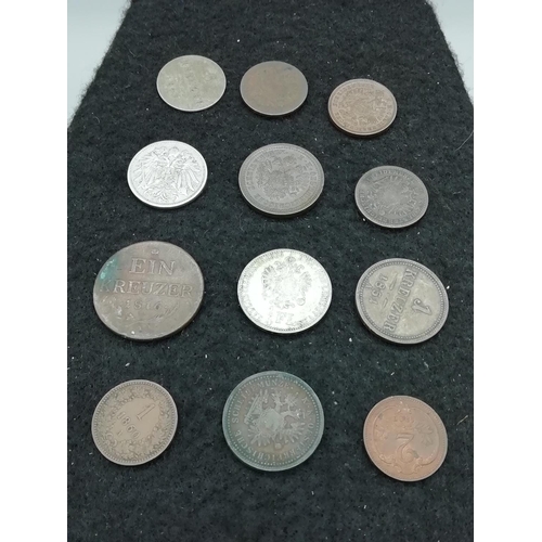 25A - Collection of Austria Coinage 1851-1902.