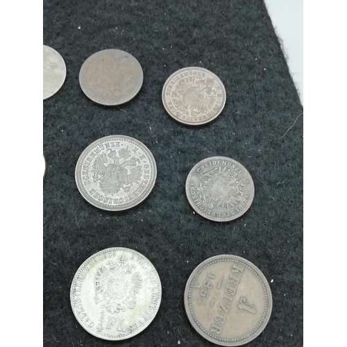 25A - Collection of Austria Coinage 1851-1902.