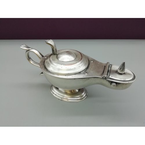 30 - Dunhill Table Lighter Shaped Like a Roman Oil Lamp.