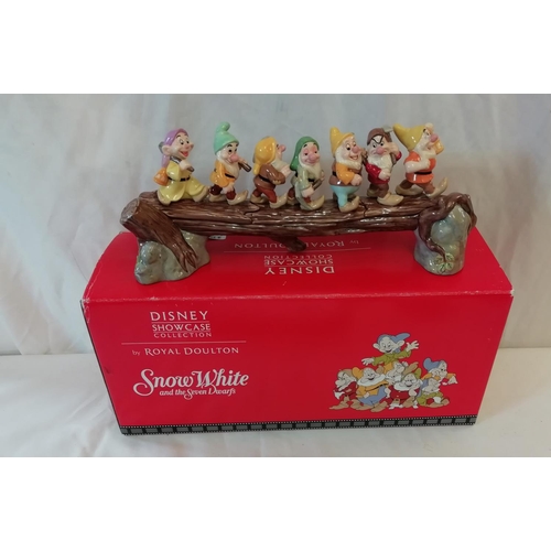 47 - Royal Doulton Disney Showcase Collection Limited Edition 630/1500 Figure of Snow White and the Seven... 