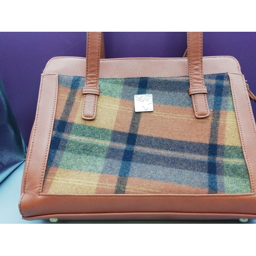 115A - House of Tweed Handbag. 25cm x 32cm.