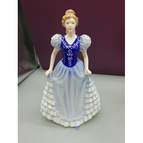 129 - Royal Doulton Figures (3). 2nds Quality.