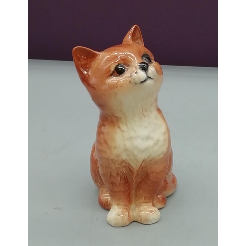 158 - Beswick Cat Figure 1886.