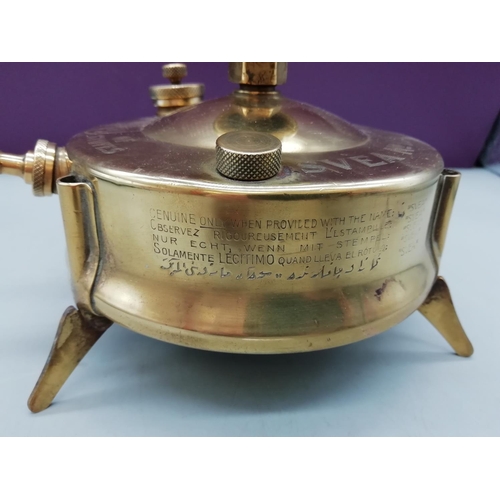 16 - Brass SVEA No 121 Stove.