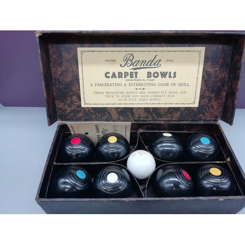 170 - Set of Vintage Banda Carpet Bowls.