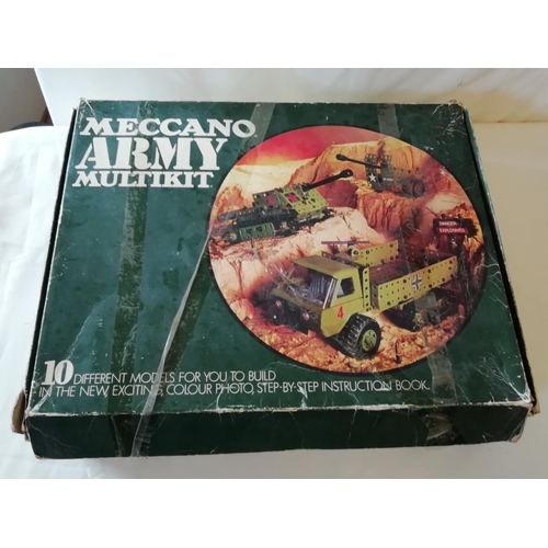 192 - Meccano Army Multikit - Boxed.