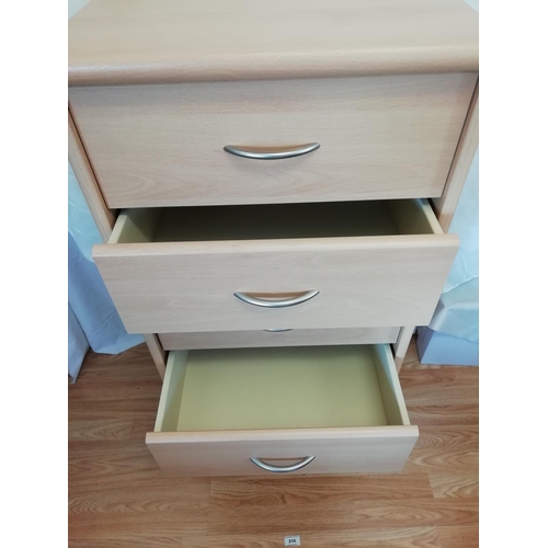 216 - Set of Drawers. 106cm High, 49cm wide, 43cm Deep. This Lot is Collection Only. All proceeds from thi... 